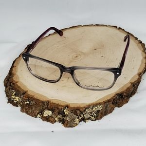 Phoebe Couture P286 Gray and Pink Eyeglass Frames
